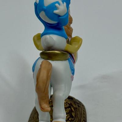 DEWY DUCK Disney Character’s Carousel Horse Figure The New England Collectors Society Limited Edition