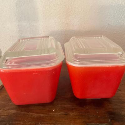 Pyrex fridgies and bottles