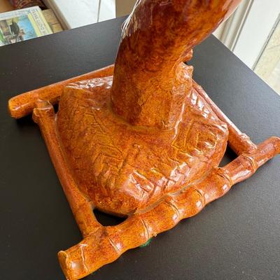 Changstrom Bird on a Branch Sculpture with Stand (D-BM)
