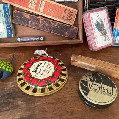Vintage office items