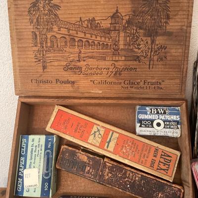 Vintage office items