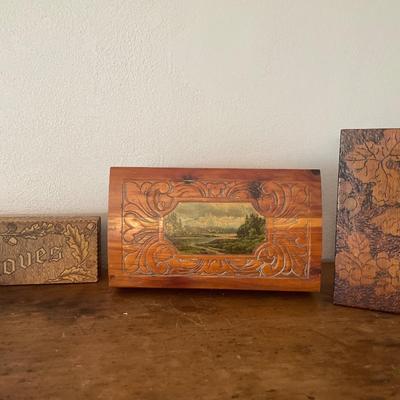 Vintage wood decor