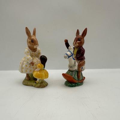 Royal Doulton Bunnykins Figurines (2)