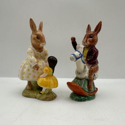 Royal Doulton Bunnykins Figurines (2)