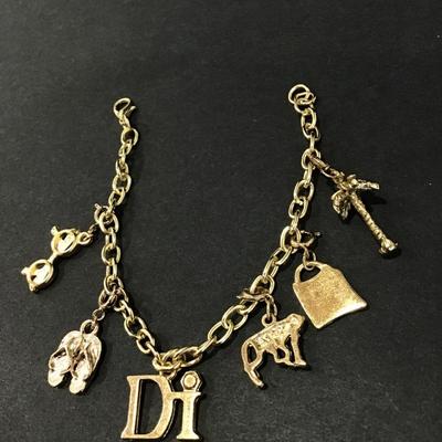 Vintage charm bracelet