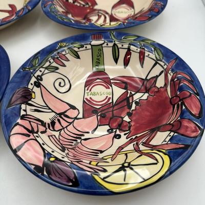 Set of 4 Seafood Buffet Gumbo Bowls