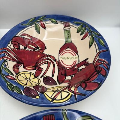 Set of 4 Seafood Buffet Gumbo Bowls