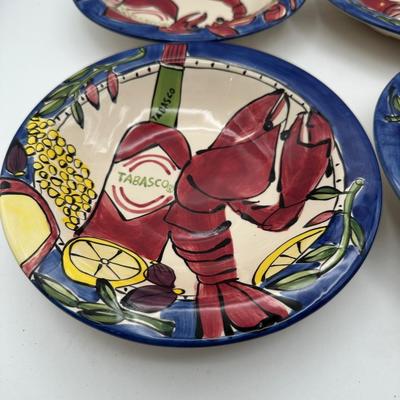 Set of 4 Seafood Buffet Gumbo Bowls