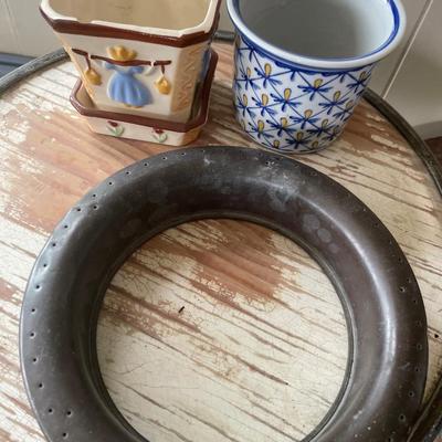 Vintage gardening items