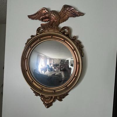 Colonies Convex Mirror W Eagle
