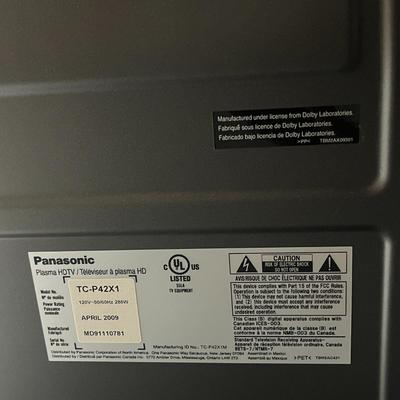 Panasonic42/ 50" 720p Plasma TV