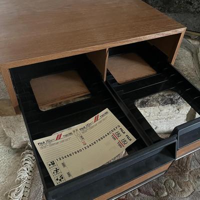 VHS Tape Storage Drawer Box