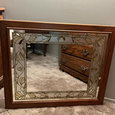 Windsor Art Floral Wall Mirror