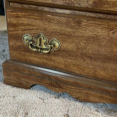 Wood Dresser with Mirror Hutch