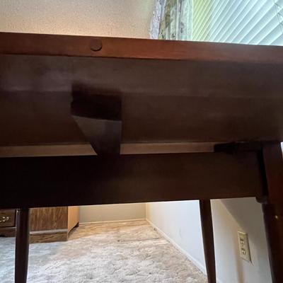 Vintage Drop-Leaf Dining Table