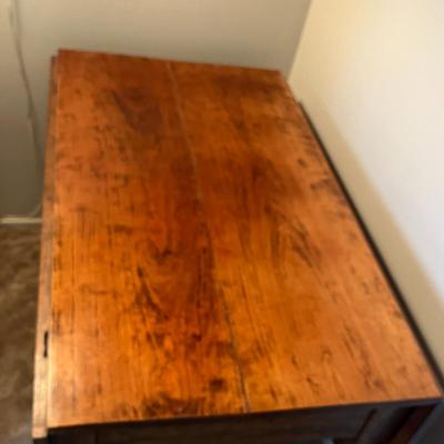 Vintage Drop-Leaf Dining Table