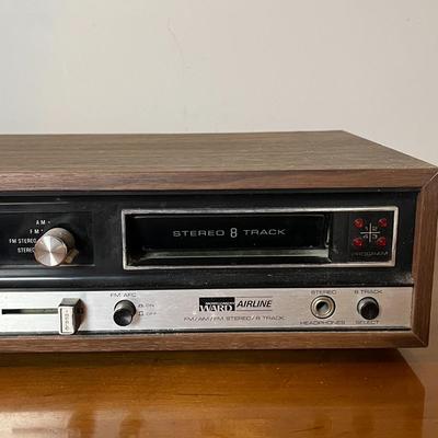 Vintage 8-Track Stereo Player