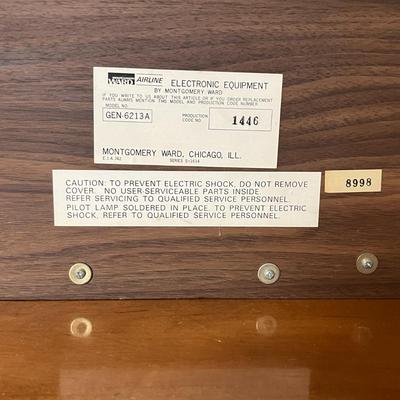 Vintage 8-Track Stereo Player