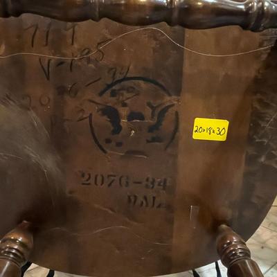 19th Century Oak Captain Chair