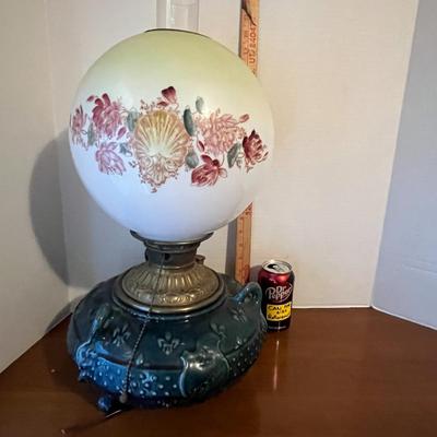 Vintage Oil/Electric Lamp