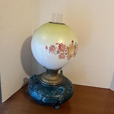 Vintage Oil/Electric Lamp