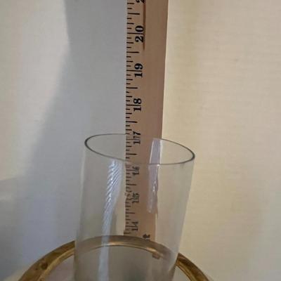 Electrified Floral Oil Lamp