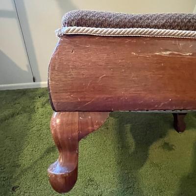 19th Century Empire Footstool