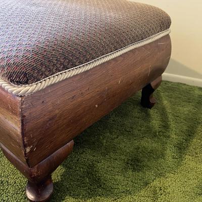 19th Century Empire Footstool