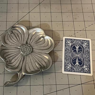 Candle sticks and small serving dish
