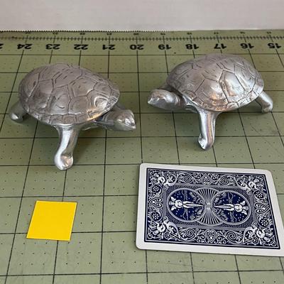 Metal Ocean Turtle Bowl