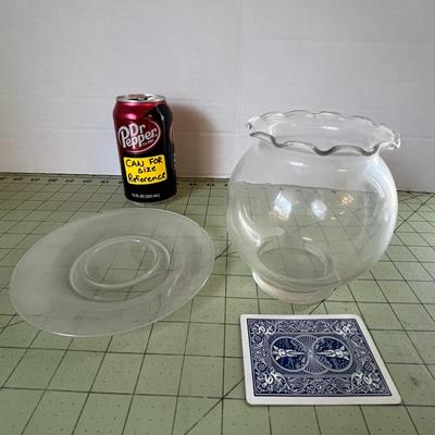Vintage Ruffled Glass collection