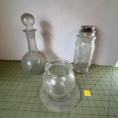 Vintage Ruffled Glass collection