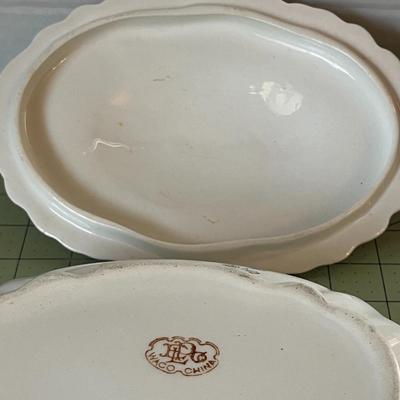Vintage Syracuse O.P. China Dish