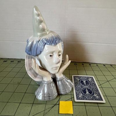 Sebastian Style Jester Clown Figurine