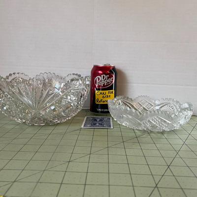 Antique ABP Cut Glass Bowl