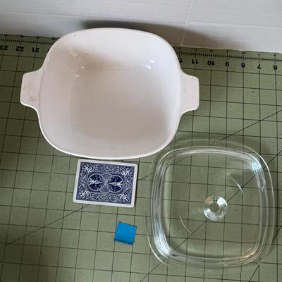 Medium Corning Ware Casserole Dish