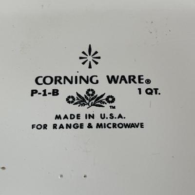 Vintage Small Blue Corning Ware Dish