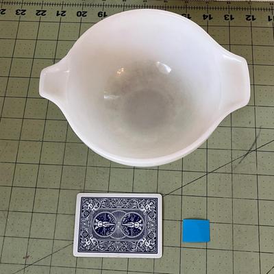 Vintage PYREX Mixing Bowl with Floral Pattern