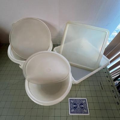 Vintage Tupperware Bowl & Container Set
