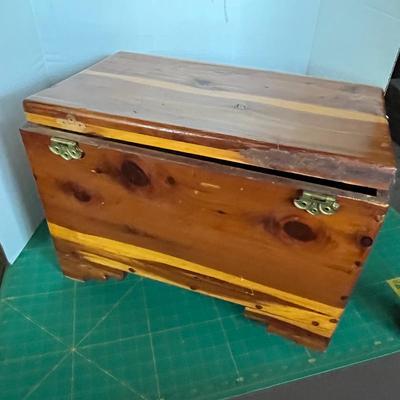 Handcrafted Cedar Keepsake Storage Chest