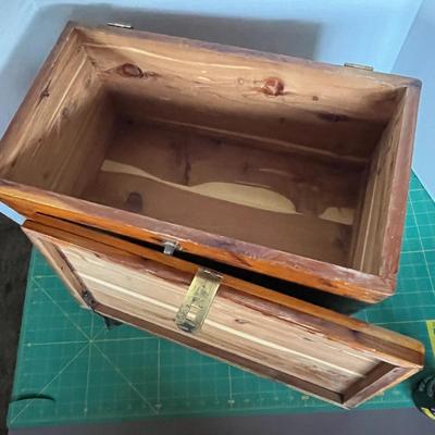 Handcrafted Cedar Keepsake Storage Chest