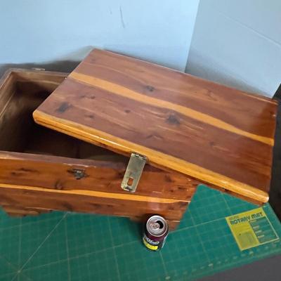 Handcrafted Cedar Keepsake Storage Chest