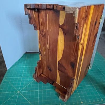 Handcrafted Cedar Keepsake Storage Chest