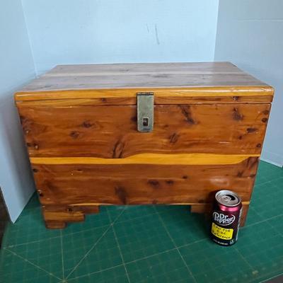 Handcrafted Cedar Keepsake Storage Chest