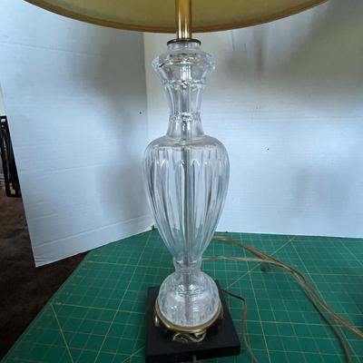 Crystal Glass Table Lamps with Shades