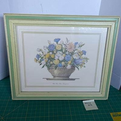 White House Flower Arrangement Art Print