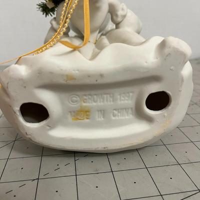 Ceramic Angel Candle Holder