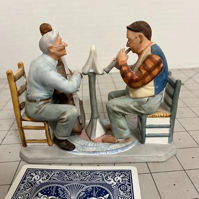 Norman Rockwell Canine Solo Figurine