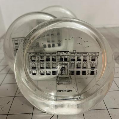 Assorted Clear Glass Collectibles Set