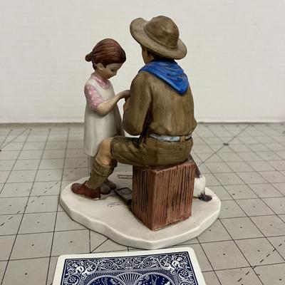Young Doctor Norman Rockwell Figurine 1977